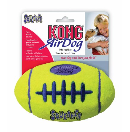 Kong Squeaker Football leksak tennisboll M [ASFB2] 1st