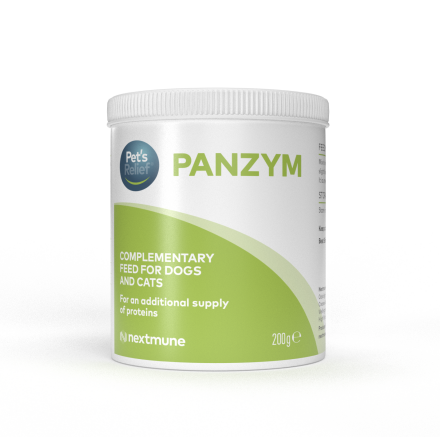 Panzym fr Hund & Katt, 200gr, 1st burk