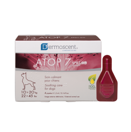 Dermoscent ATOP 7 spot-on hund & katt 10-20kg