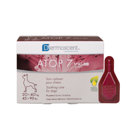 ATOP 7 spot-on hund & katt 20-40kg 4st pipetter  2,4ml