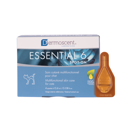 Essential 6 Spot-on Katter 0-10 kg, 4st pipetter  0,6ml