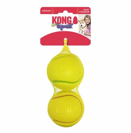 KONG Squeezz Tennis, 2 stk., M, PCT2E, 3st