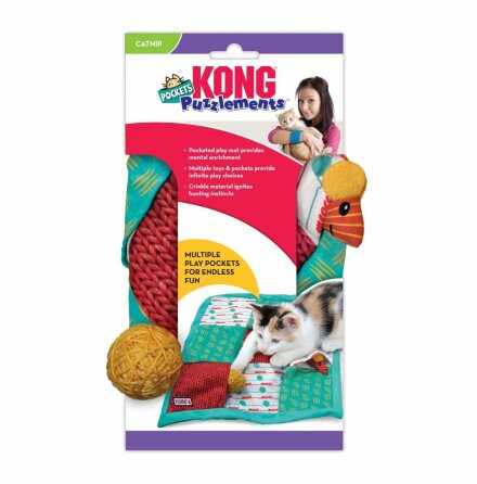 KONG Cat Puzzlements Pockets, CPZ4E, 2st