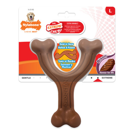 Nylabone Extreme Chew Wishbone, L, NWB314PEU 2st