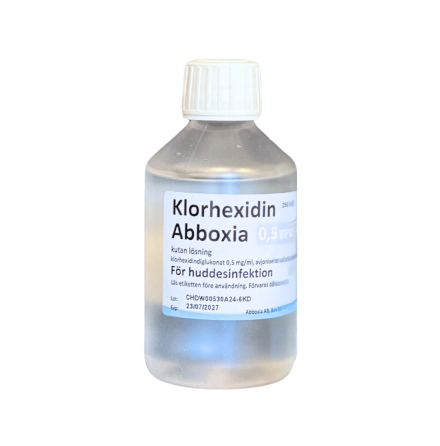 Klorhexidin Abboxia 0,5mg/ml, 250ml, 1st