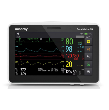 Mindray BeneVision N1 Portabel Vet Monitor, CO2