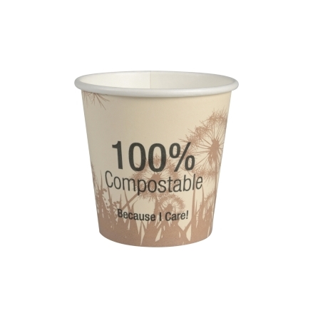 Drickb�gare papper 10cl PLA-belagd/50