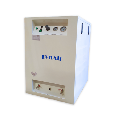Ljuddmpningsbox fr kompressor DynAir 30L