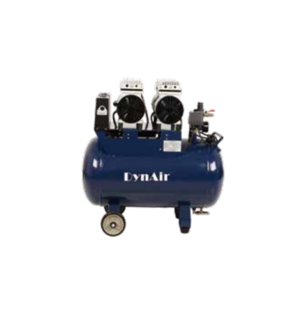 Kompressor DynAir med torkfunktion, Oljefri, 50L, 304l/min