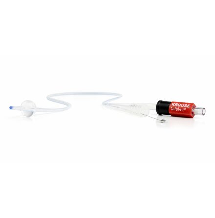 KRUUSE SafeVet Foley Kateter, 3,3 mm x 30 cm, 5 st