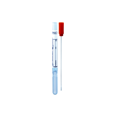Klamydia provtagningspinne, amies gel, aluminium stem, 1st
