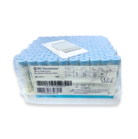 Vacutainer 1,8ml Citrat/100