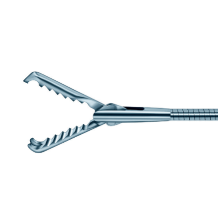 Fr Kroppstng Rat tooth grasping cross serrated 2,3mm,2300mm