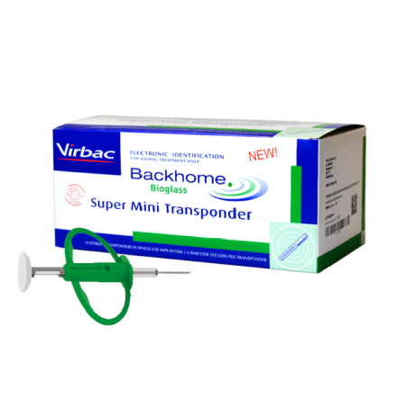 Virbac Mikrochip BackHome Super Mini SE landskod, 10 st