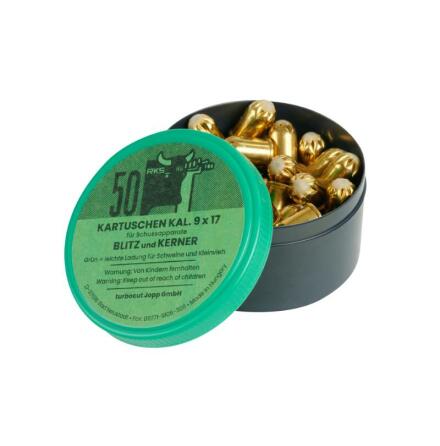 Patron till Blitz boltpistol, gr�n, 50 st