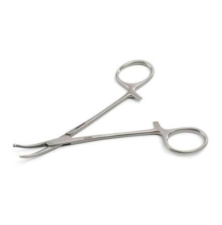 KRUUSE Halsted-Mosquito Arterie Peang, 12,5 cm, b�jd, 1x2