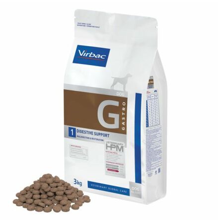 Virbac HPM Dog G1, Gastro Digestive Support 3 kg