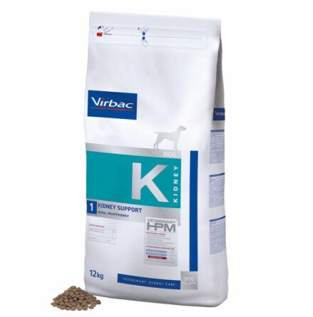 Virbac HPM Dog K1, Kidney Support 12 kg