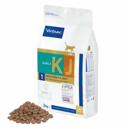 Virbac HPM Cat KJ1, Early Kidney & Joint 3 kg