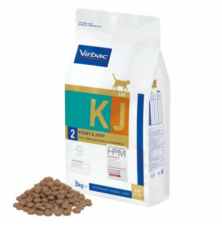 Virbac HPM Cat KJ2, Kidney & Joint 3 kg