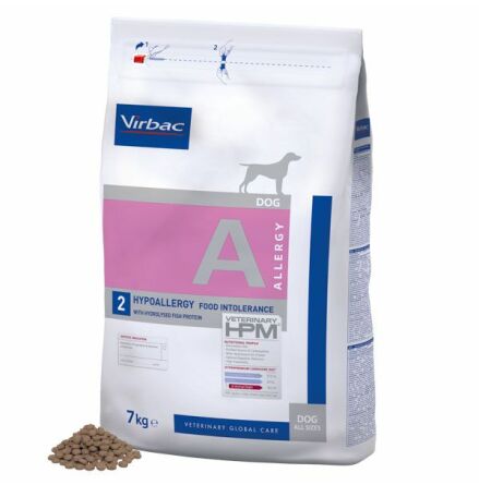 Virbac DOG A2, Allergy Hypoallergy Salmon 7 kg