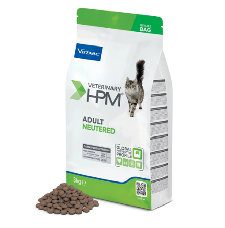 Virbac HPM Adult Neutered Cat 3 kg