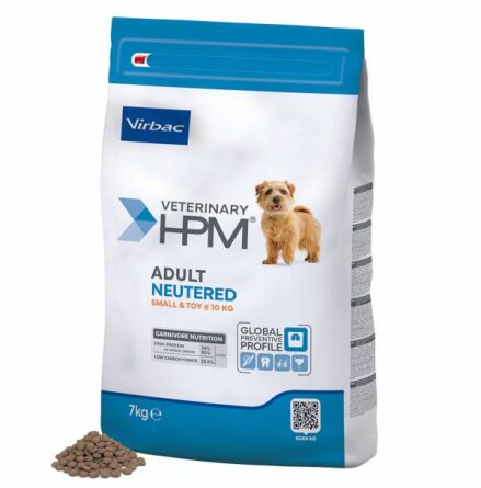 Virbac HPM Adult Neutered Small & Toy Dog 7kg