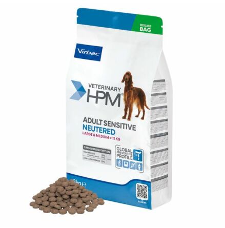 Virbac HPM Adult Sensitive Neutered Large & Medium Dog 3 kg