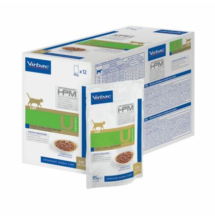 Virbac HPM WET Cat, Urology Dissolution & Prevention 12x85 g