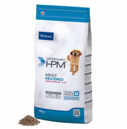 Virbac HPM Adult Neutered Large & Medium Dog 16 kg