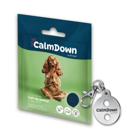 CalmDown by KRUUSE Dog Tag Kit, 1 button