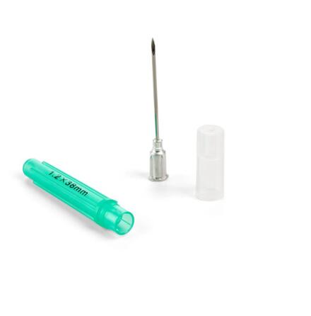 KRUUSE Eng�ngskanyl, aluminium, 1,27 x 38 mm, 100 st