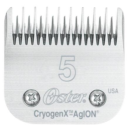 Oster Cryogen-X Sk�r, storlek 5, l�mnar 6,4 mm h�r, 1 st