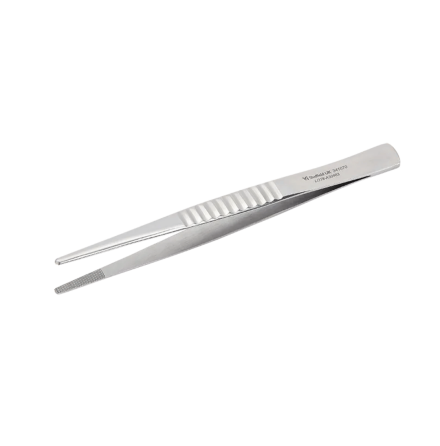 BLOCK END SERRATED DISSECTING FORCEPS 125MM