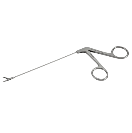 EXTRA FINE CROCODILE FORCEPS TUBULAR SHAFT 125MM