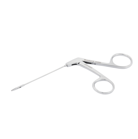 EXTRA FINE CROCODILE FORCEPS TUBULAR SHAFT 75MM