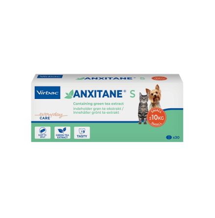 Virbac Anxitane, S, till katt och sm� hundar, 30 tabs