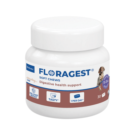 Virbac Floragest DOG M, 30 st