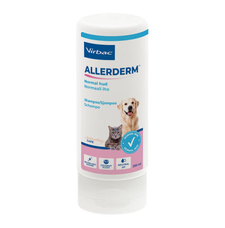Virbac Allerderm Schampo Normal hud, 250 ml
