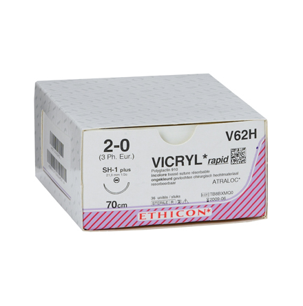 Vicryl Rapide 6/0 P-1 45cm V32H