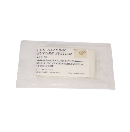 CCL sutur 100Lb 12mm crimp fabella nl