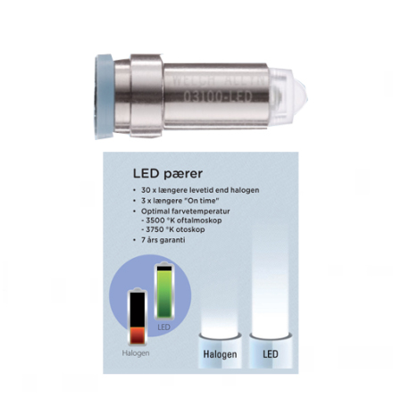 Welch Allyn LED gldlampa till otoskop 03100-LED