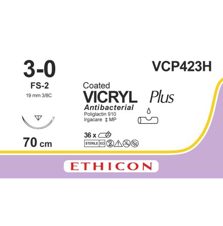 Vicryl Plus 3/0 FS-2 70cm VCP423H