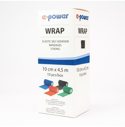 E-Power Wrap svart 10 cm