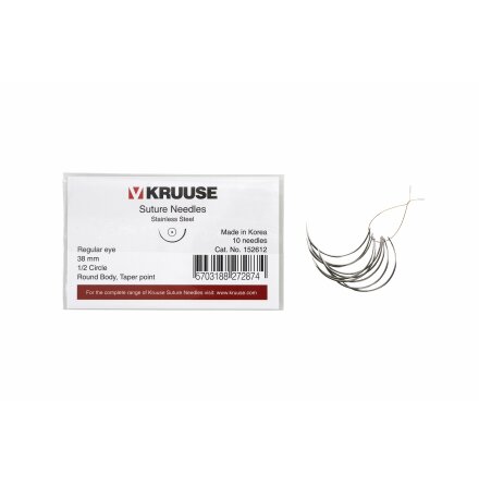 KRUUSE suturnl, Regular eye,  circle, TP, 38mm, 10st
