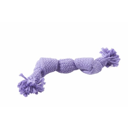 Utgtt!  BUSTER Colour Squeak Rope, purple, small (23cm)