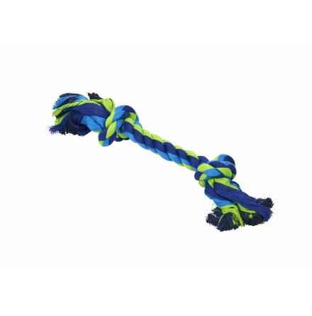 BUSTER Colour Dental Rope 2-Knot, x-large, 40 cm, 3st