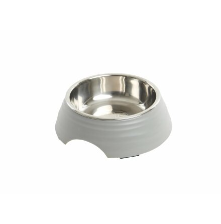 BUSTER Frosted Ripple Bowl, Matte Grey, S