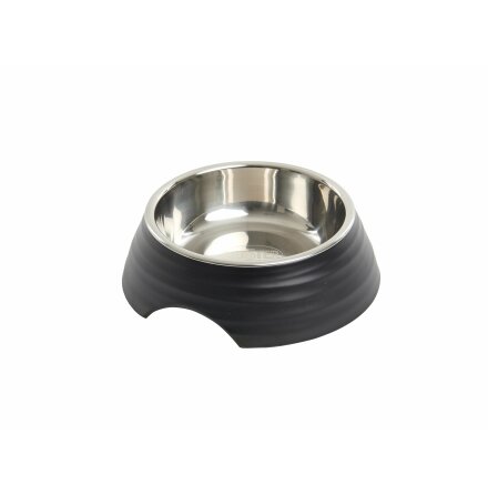 BUSTER Frosted Ripple Bowl, Matte Black, S