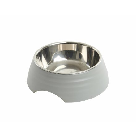 BUSTER Frosted Ripple Bowl, Matte Grey, M